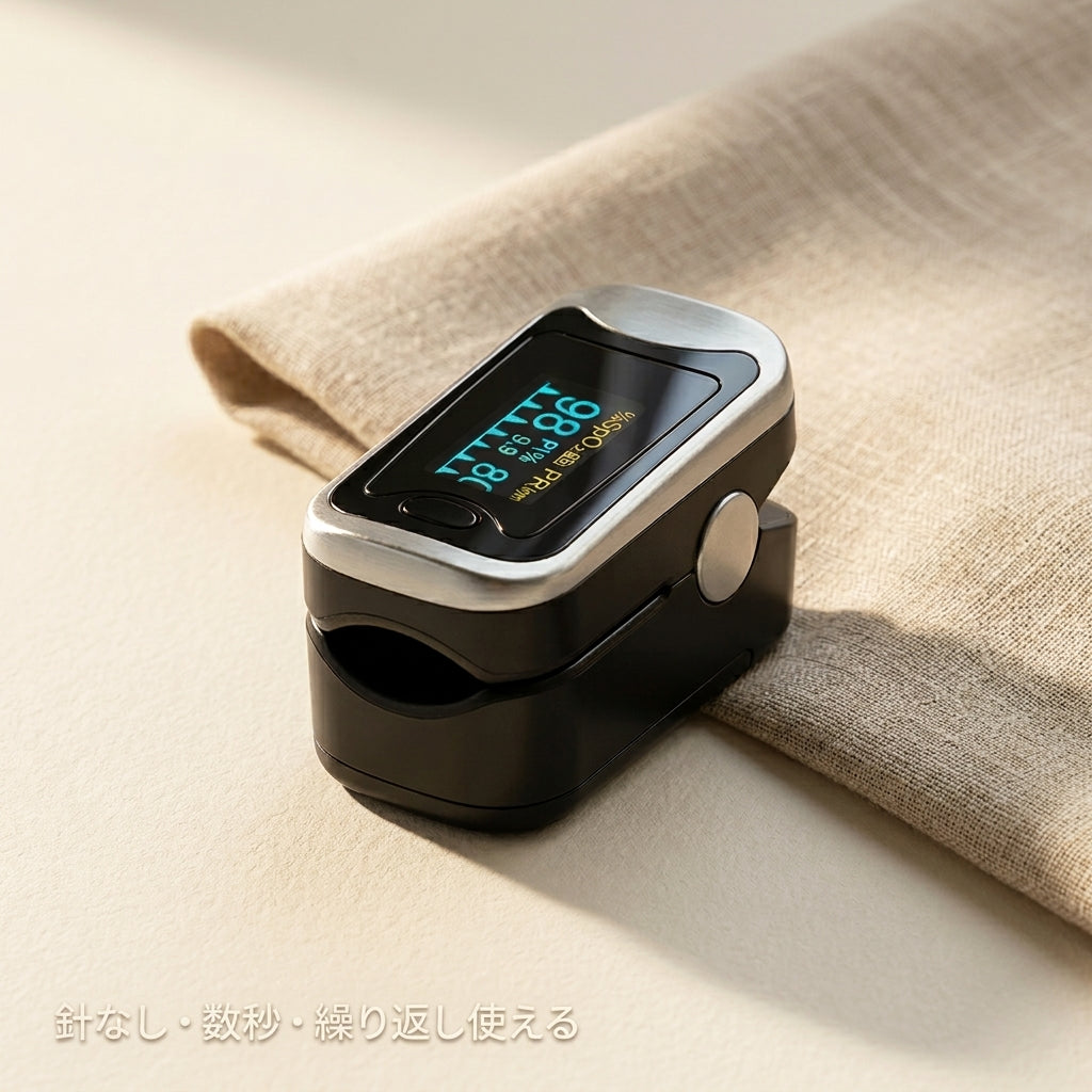 【GlucoCare™】3-in-1スマート健康モニター｜指先ワンタッチで、毎日のコンディションチェックを習慣に