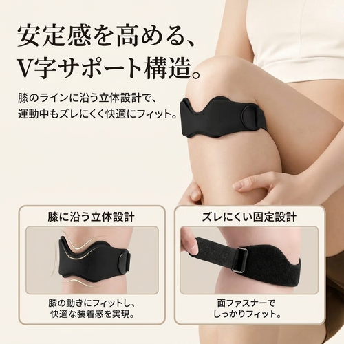 SAZAMEKI™ 膝サポートバンド